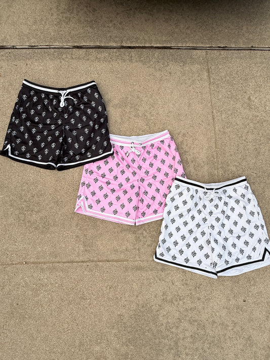 Multi logo Shorts ( Select Color )