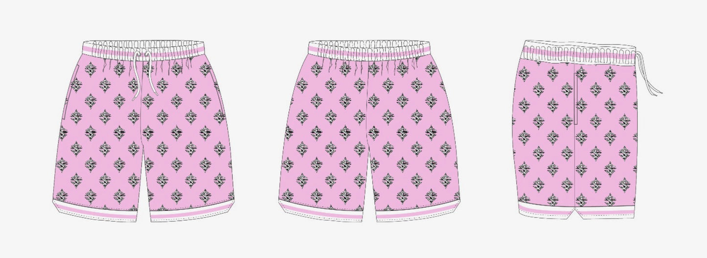 Multi logo Shorts ( Select Color )